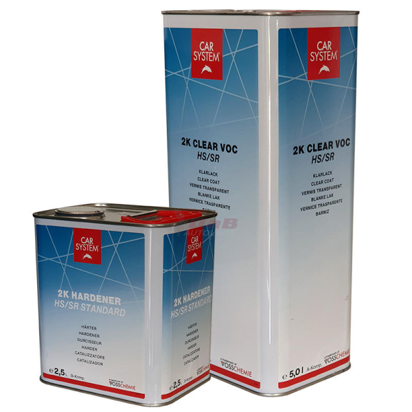 Carsystem 2K Klarlack VOC HS/SR 7,5 Liter Set